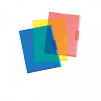 Buste chiuse a caldo Plastidea, set di 5 buste con linguetta blu