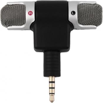 Microphone Portable 3,5 mm – Haute Qualité, Stéréo et Karaoke