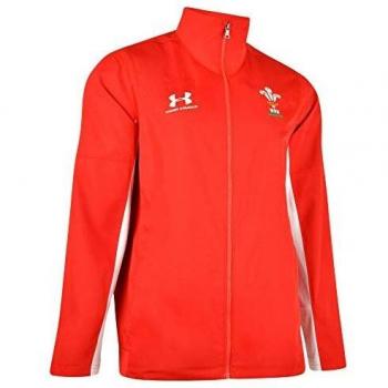 WRU Wales Trikot Präsentationsjacke Under Armour 2019/20