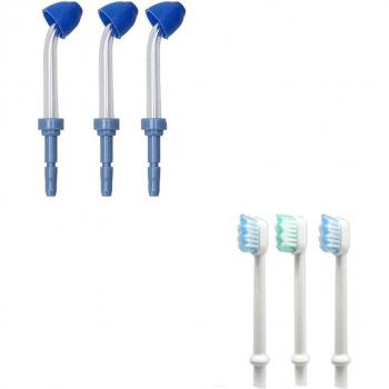 12 pcs Replacement Nozzles for Waterpulse Waterpik Nicefeel Flycat Oral Irrigator