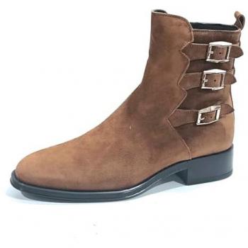 Botín femenino Alpe 5186: estilo clásico en cuero
