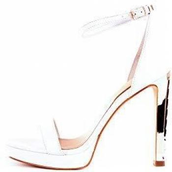 EIRY Sandalo Donna – Legno Bianco, Taglia 37