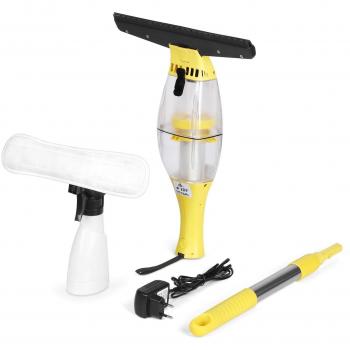 Intey Aspiragocce Elettrico Rotazione Telescopica 3.7V DC-10W, Giallo
