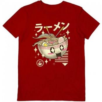 T-shirt unisex Kawaii Ramen per adulti