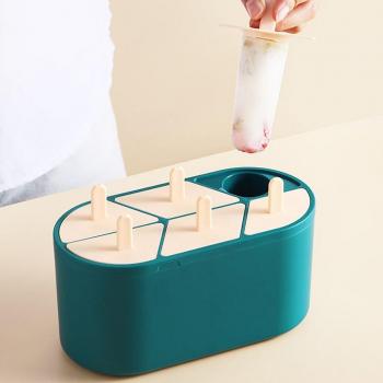 6-Piece Silicone Popsicle Maker Kit