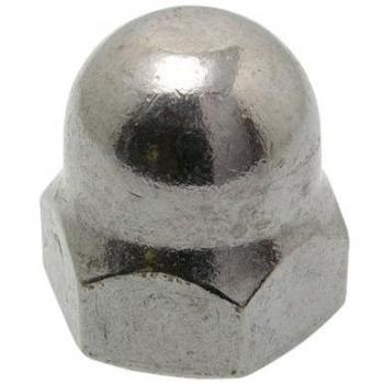 M16 Inox Borgne A2 – Lot de 50 écrous (DIN 1587)