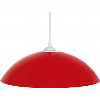 TOSEL Suspension 1 Luminaire Rouge Pop Color