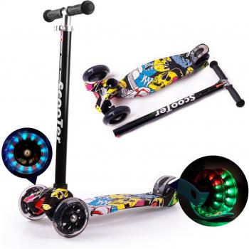 Trottinette légère ajustable 3-8 ans