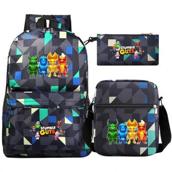 Sac à dos Anime Enfants DUqi Stumble Guys