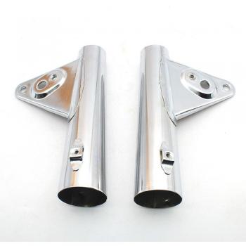Motorcycle Headlamp for Honda Jialing JH70 with Fork Mount Brackets