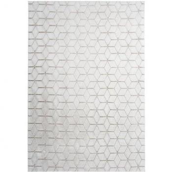 Vivica 125 Matta 120-160 cm Vit och Beige