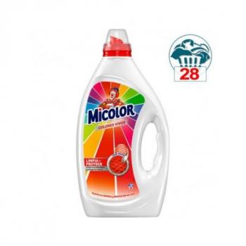 Detergente Líquido Micolor 1.35 L (30 Dosis) – Máquinas de Colores Puros