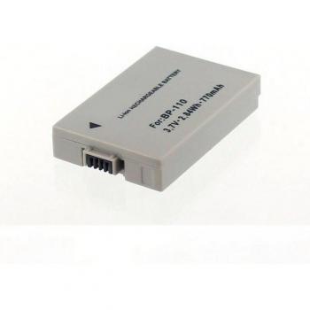K.A. Akku für Canon Legria HF R205 Li‑Ion 3,7 V 770 mAh – Grau