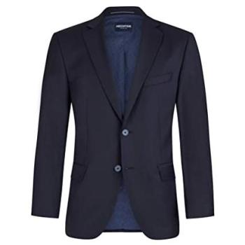 HECHTER PARIS Herren Sakko blau 28 Slim Fit