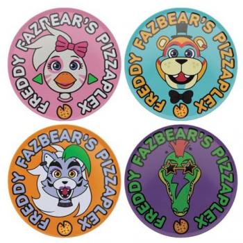 Coasters métalliques Fanattik Five Nights at Freddy’s – 4 unités