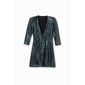 Vestido curto boho com estampa de mandalas