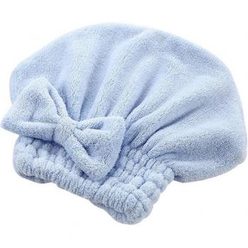 Thick Microfiber Bath Hair Wrap with Bow