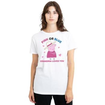 Hasbro Peppa Pig Grandma Love Tee – Pink & White