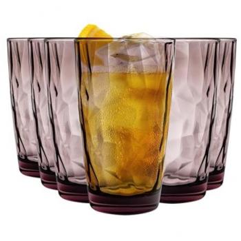 Luxury Purple Crystal Highballs – 470 mL, Pack of 12