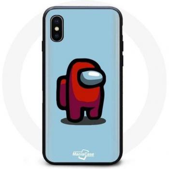 Coque iPhone XS Max “Among US – Vert & Feuille”