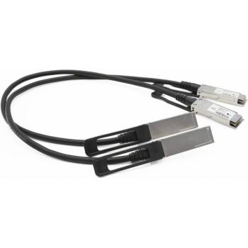 Cavo in fibra ottica QSFP 0,5 m Cisco Meraki MA-CBL-100G-50CM Nero