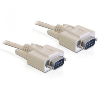 Cable serie RS-232 SUB-D9 macho a macho 5m