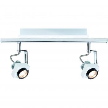 Paulmann Deckenstrahler Spotlight Phase Stange – 2 x 5 W, 230 V, Metall