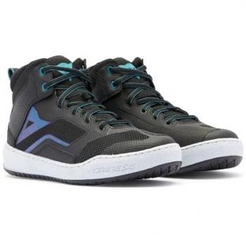 Dainese Suburb Air Impermeabili Women Black/white/harbor Blue 40
