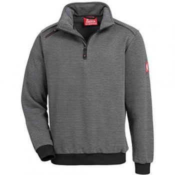 Nitras Motion Tex Plus Stehkragenpullover | Größe L | grau