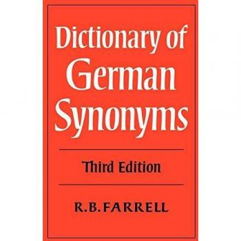Dictionary of German Synonyms 3ed