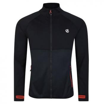 Felpa Dare2b Substratum II Core Stretch Nera Uomo