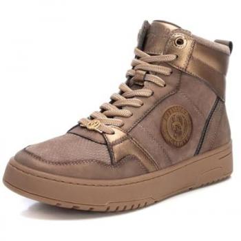 Carmela para mujer. 16180901-TAUPE Zapatillas de Piel 161809 marrón (38), Plano, Cremallera, Casual, Carmela outlet 2024