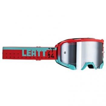Maschera da motocross Leatt Velocity 4.5 Iriz Fuel Argento 50%