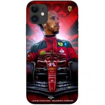 Funda Flexible Ferrari iPhone 12 Lewis Hamilton