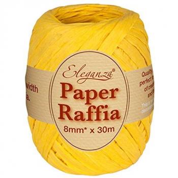Yellow Paper Raffia