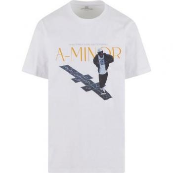 MT Upscale Polo A‑Minor in Bianco e Toni Pastello