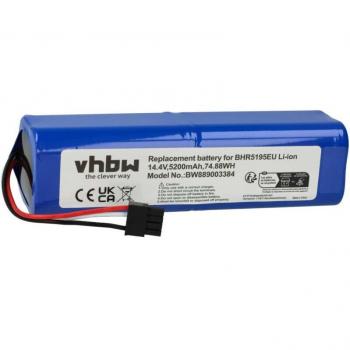 Robotic Cleaner 34264 Replacement Battery – 5200 mAh, 14.4 V Li‑Ion for Mi Robot Vacuum‑Mop 2 Ultra