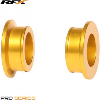 Distanziali ruota posteriore gialli RFX Pro per Suzuki RM 01-08