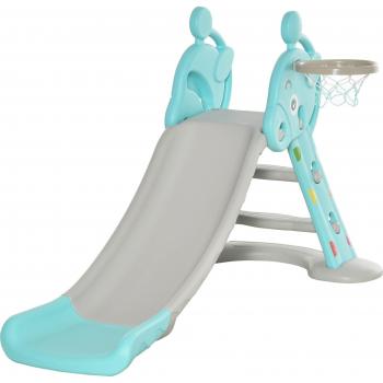 Homcom 2 In 1 Deer Shaped Slide Playset
