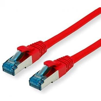 0.5m Red Cat.6a S/FTP Patch Cable