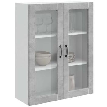 Kalmar Concrete Finish Kitchen Shelf – 80x31x100 cm