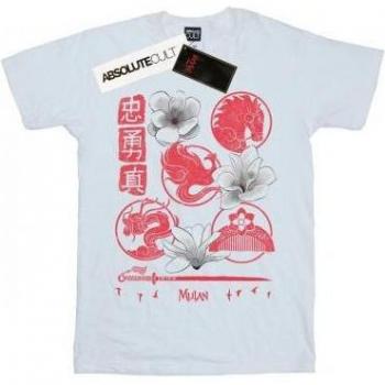 Mulan Männer Shirt Disney XXL Weiß – Icon Collection
