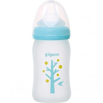 Stillflasche „Baum‑Taube“ – Glas, 160 ml, bis 12 Monate