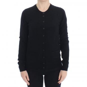 Dolce & Gabbana Black Wool Cardigan