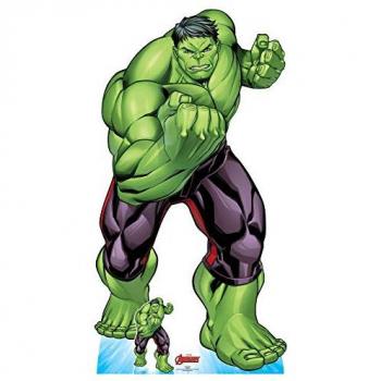 Figurine en carton grandeur nature Hulk Avengers 183 cm