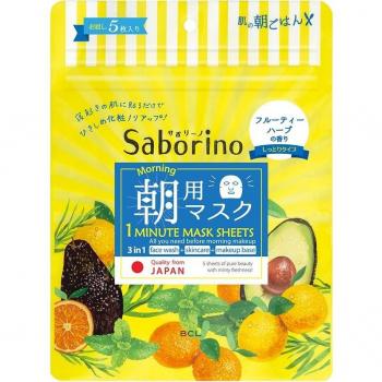 Saborino Morning Refresh Sheet Mask (5 Sheets)