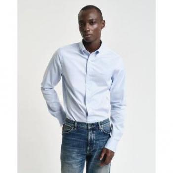 Camicia Gant Oxford Blu M (Slim)