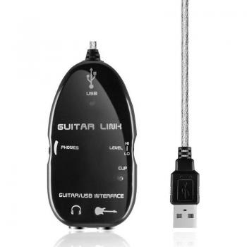 USB Guitar Link Cable for Laptop with CD
