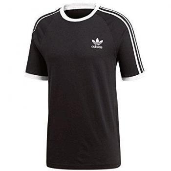 Adidas Herren Sportshirt 3-Stripes – Schwarz – S – CW1202