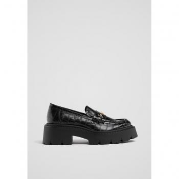 Mocassini suola track Stradivarius NERO 39